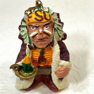 VTG Florida State University Seminoles Mascot Christmas Hanging Ornament